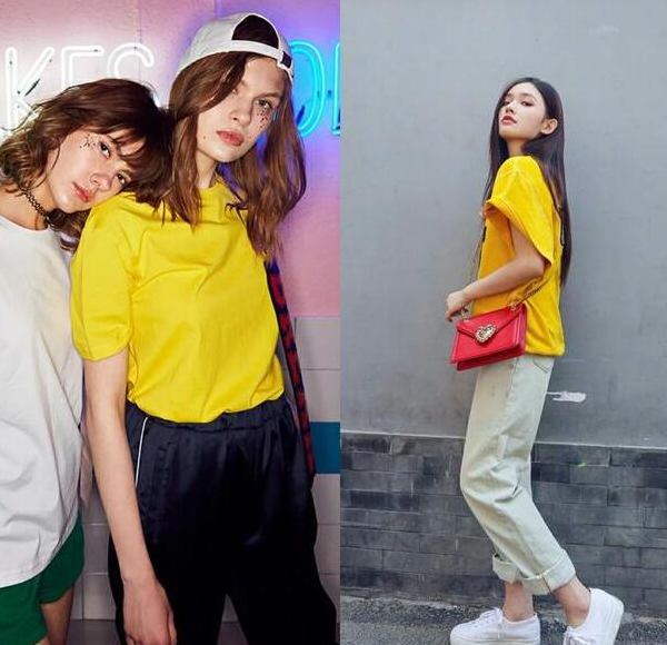 黄色t恤配什么裤子 活力黄让夏日装扮时髦又出众